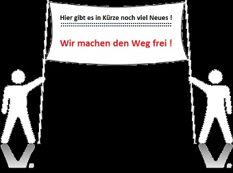 Wir machen den Weg frei