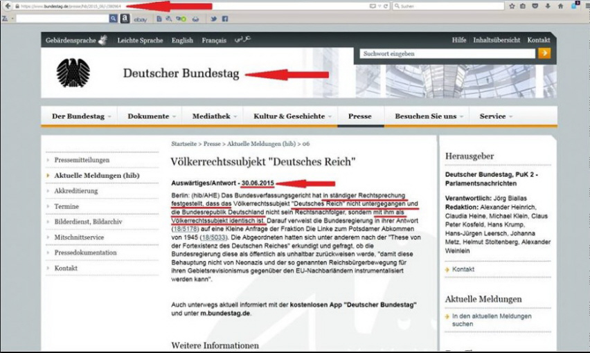 Bundestag-Deutsches Reich Bundestag-Deutsches Reich