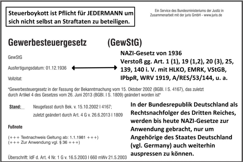 GewerbeSteuergesetz GewerbeSteuergesetz