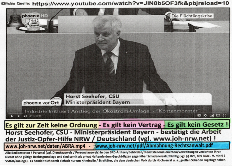 Horst Seehofer Horst Seehofer