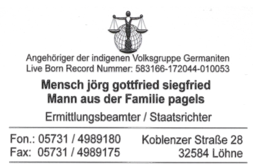 Botschafter Interim-Staat-Germanitien Botschafter Interim-Staat-Germanitien