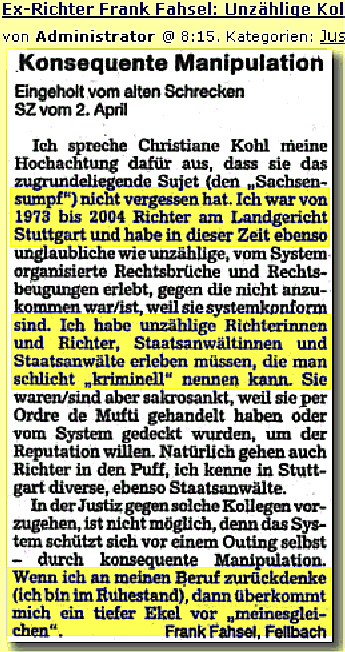 Leserbrief-Fashel Leserbrief-Fashel